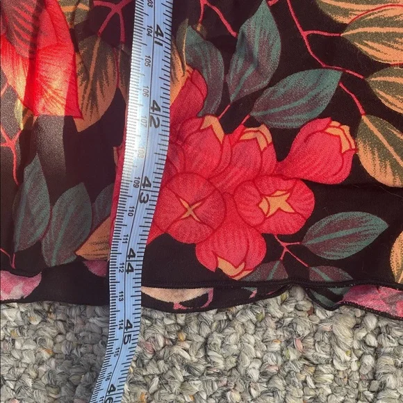 Vintage Rainbow Jo Vibrant Floral Dress - Picture 7 of 7